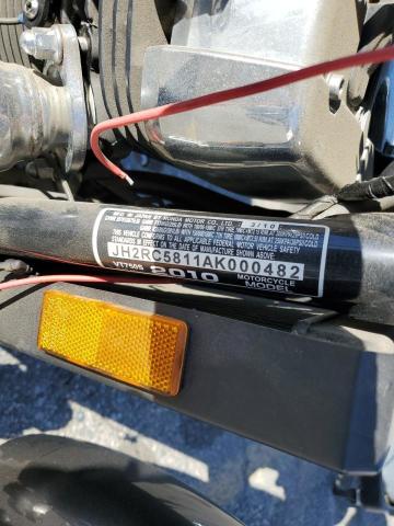 2010 HONDA VT750 S - JH2RC5811AK000482