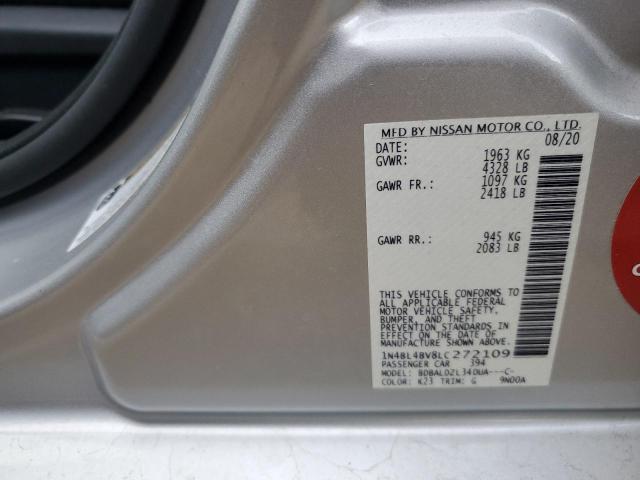 2020 NISSAN ALTIMA S - 1N4BL4BV8LC272109