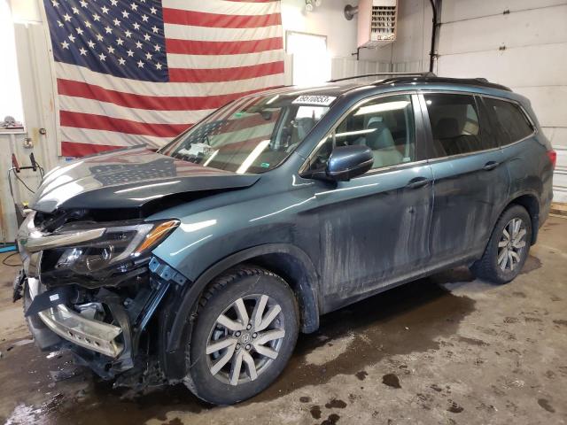 2021 HONDA PILOT EXL 5FNYF6H57MB067769