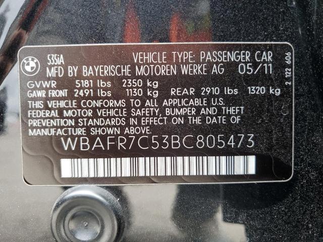 WBAFR7C53BC805473 BMW 535 I