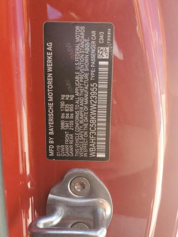 WBAHF3C58KWW23955 BMW Z4 Sdrive30i