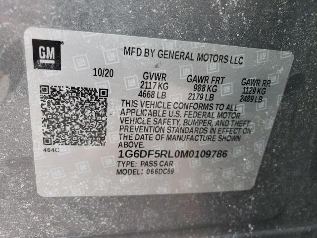 2021 CADILLAC CT4 PREMIU - 1G6DF5RL0M0109786