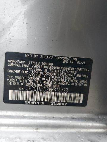 JF2GTHSC2MH314723 Subaru Crosstrek Sport