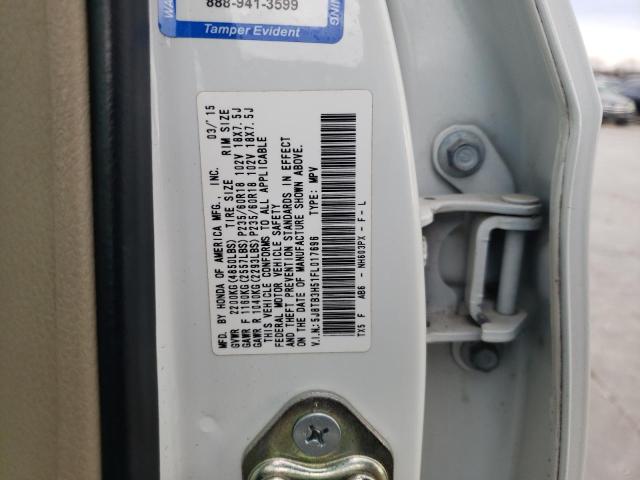 5J8TB3H51FL017696 Acura Rdx Technology