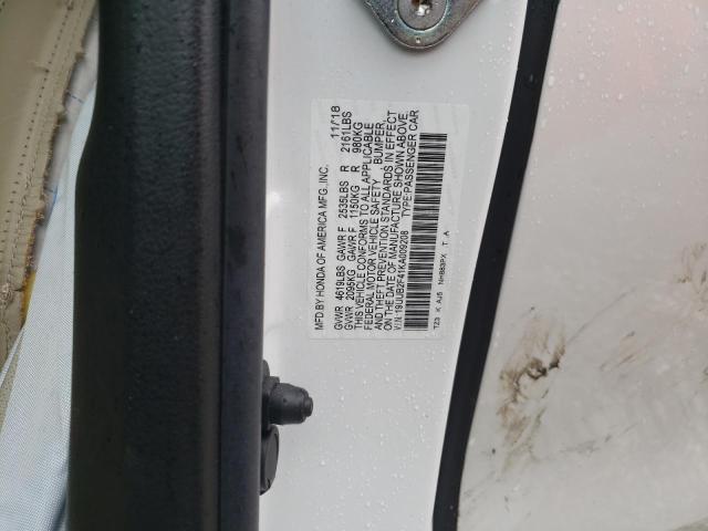 2019 ACURA TLX TECHNO - 19UUB2F41KA009208