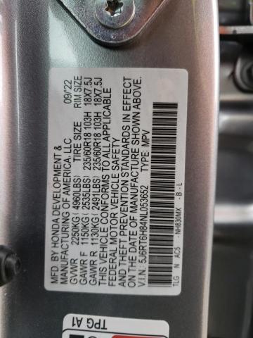 2022 HONDA CR-V EXL - 5J6RT6H84NL053652