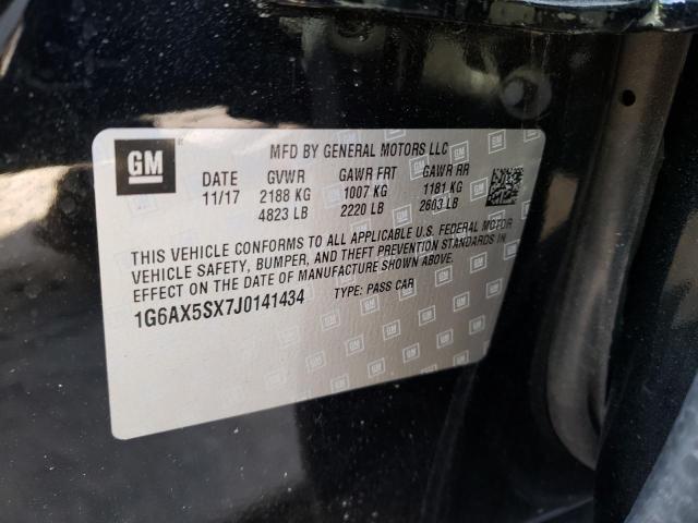 2018 CADILLAC CTS LUXURY - 1G6AX5SX7J0141434