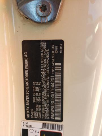 WMWSU3C50DT544201 Mini Cooper