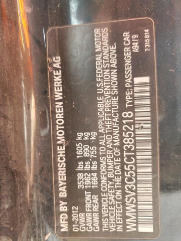 WMWSV3C55CT385218 Mini COOPER S
