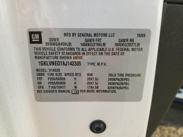 1GKLVNED7AJ142305 GMC Acadia Slt-2