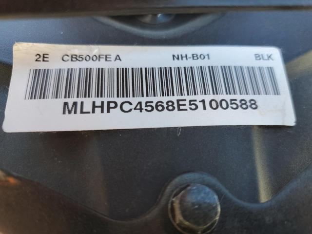 2014 HONDA CB500 F MLHPC4568E5100588