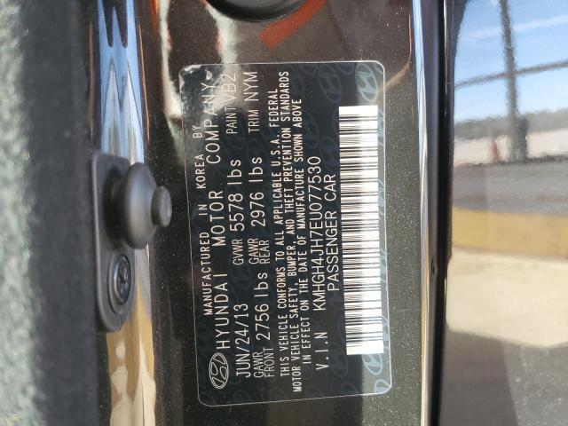 VIN 3KPF24AD4PE669998 2014 HYUNDAI EQUUS no.12