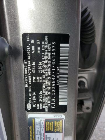 5XXGN4A71FG414978 KIA OPTIMA EX