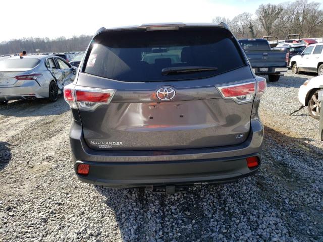 VIN 5TDZARFH3ES004974 2014 Toyota Highlander, LE no.6