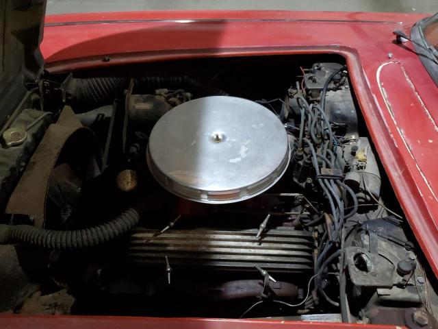 1961 CHEVROLET CORVETTE VIN: 1867S105195