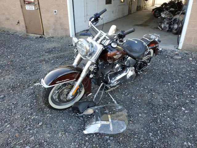 Salvage cars for sale from Copart Marlboro, NY: 2011 Harley-Davidson Flstn