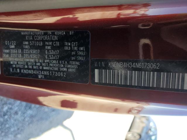 2022 KIA CARNIVAL L - KNDNB4H34N6173062