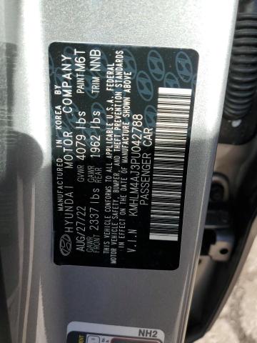 2023 HYUNDAI ELANTRA BL - KMHLM4AJ3PU042788