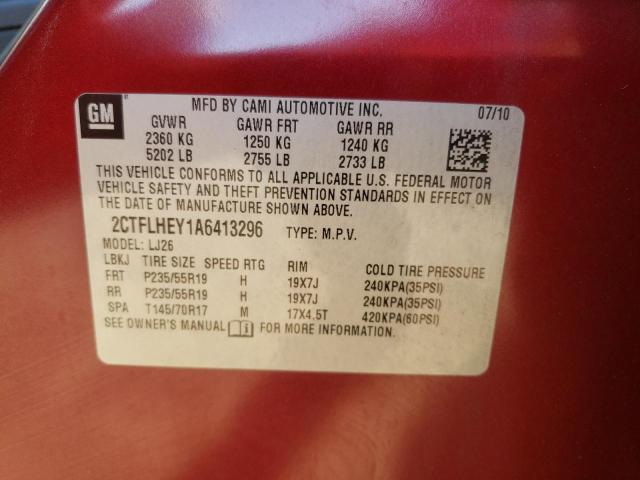 2CTFLHEY1A6413296 GMC Terrain Slt