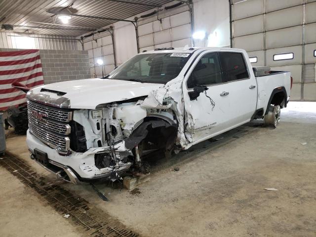 Salvage cars for sale from Copart Columbia, MO: 2022 GMC Sierra K2500 Denali
