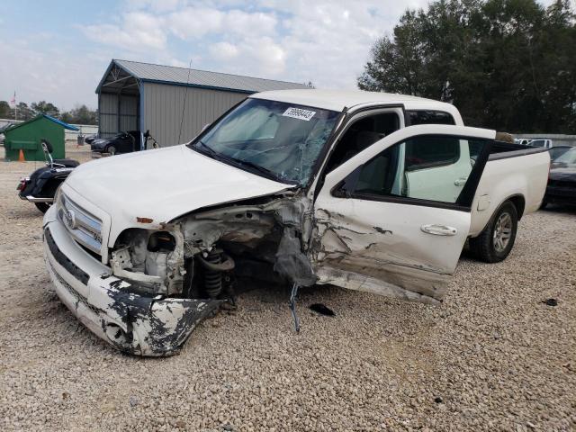 Salvage cars for sale from Copart Midway, FL: 2006 Toyota Tundra Double Cab SR5