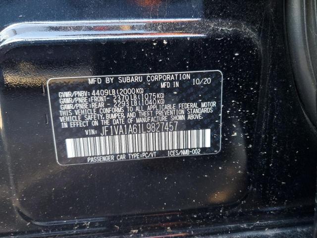JF1VA1A61L9827457 Subaru WRX