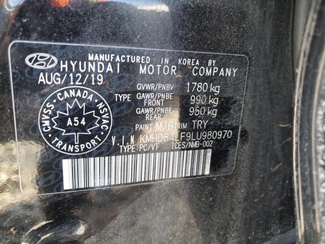 2020 HYUNDAI ELANTRA SE - KMHD84LF9LU980970