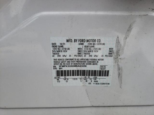 2021 FORD EDGE SE - 2FMPK3G90MBA63050