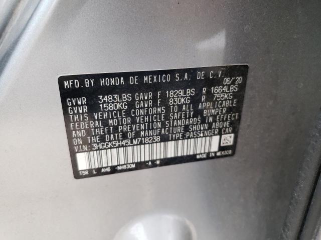 2020 HONDA FIT LX - 3HGGK5H45LM718238