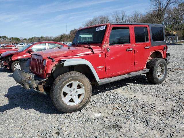 Salvage cars for sale from Copart Tifton, GA: 2011 Jeep Wrangler Unlimited Sport