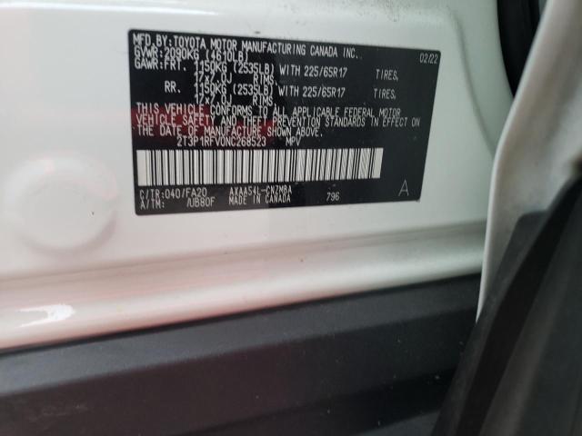 2022 TOYOTA RAV4 XLE 2T3P1RFV0NC268523