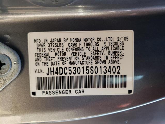 JH4DC53015S013402 Acura RSX TYPE-S