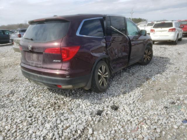 2017 HONDA PILOT EXL 5FNYF6H57HB078325