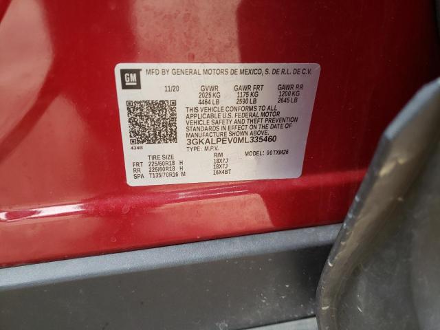 3GKALPEV0ML335460 GMC Terrain Slt