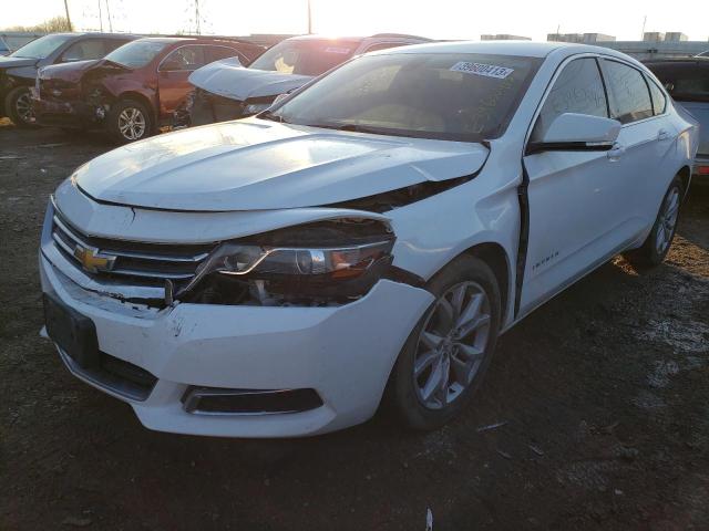 2017 Chevrolet Impala Lt Белый vin: 2G1105SA5H9152812