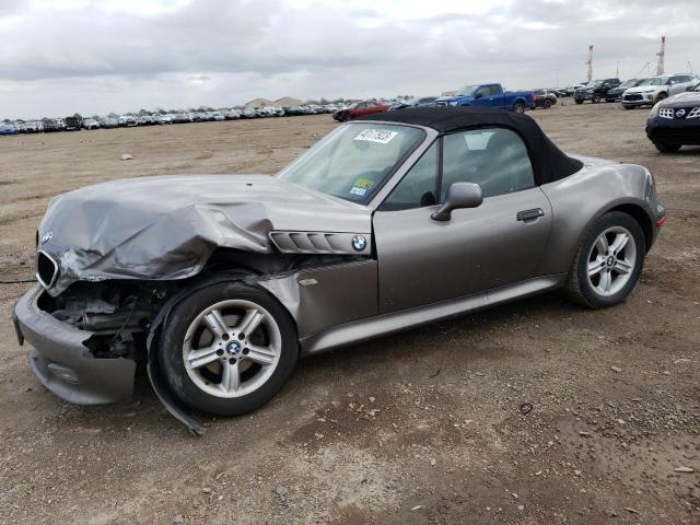 Salvage cars for sale at Houston, TX auction: 2001 BMW Z3 2.5