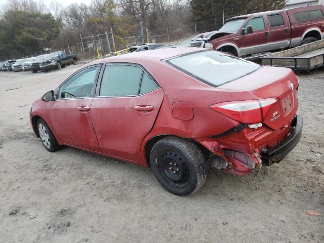 Vin: 2t1burhe8gc667724, lot: 40076253, toyota corolla l 20162