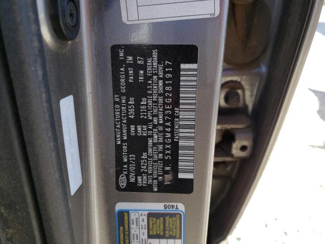 5XXGM4A73EG281917 KIA Optima Lx