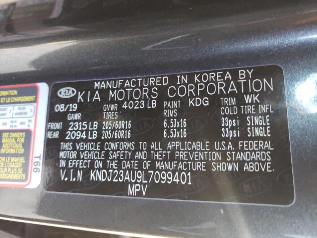 2020 KIA SOUL LX KNDJ23AU9L7099401