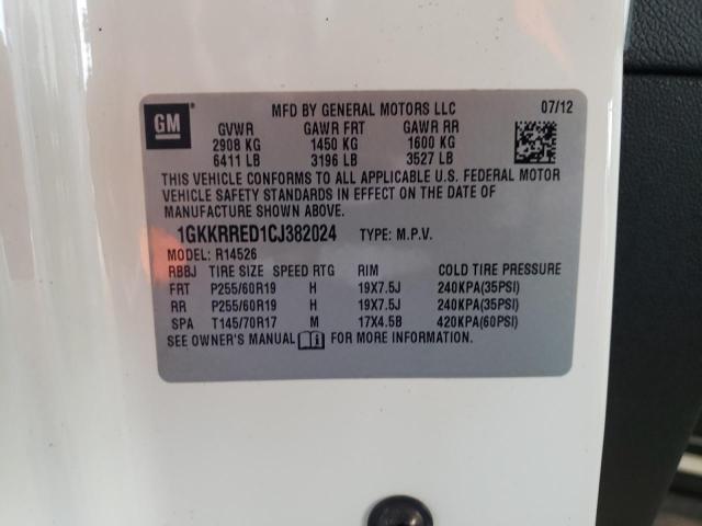1GKKRRED1CJ382024 GMC Acadia Slt-1