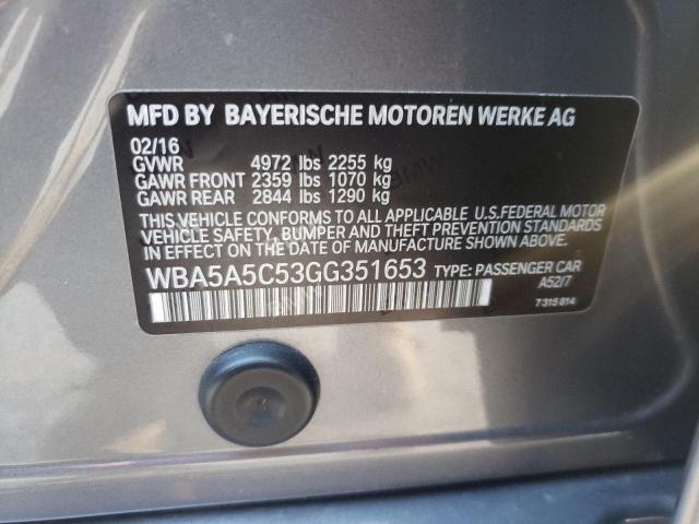 WBA5A5C53GG351653 BMW 528 I