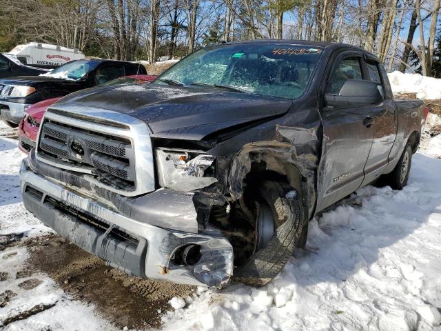 Salvage cars for sale from Copart Lyman, ME: 2011 Toyota Tundra Double Cab SR5