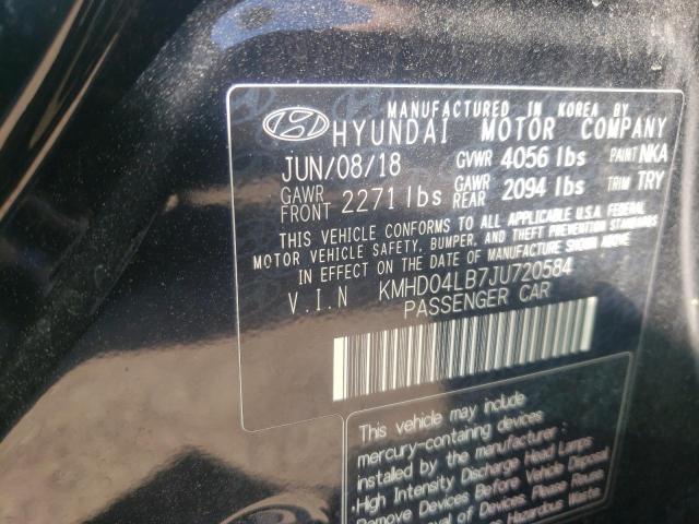 2018 HYUNDAI ELANTRA SP - KMHD04LB7JU720584