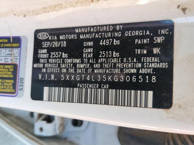 5XXGT4L35KG306518 KIA Optima Lx