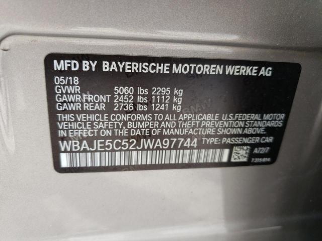 2018 BMW 540 I - WBAJE5C52JWA97744