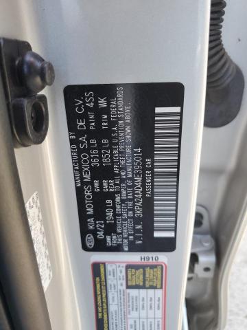 3KPA24AD4ME395014 KIA Rio