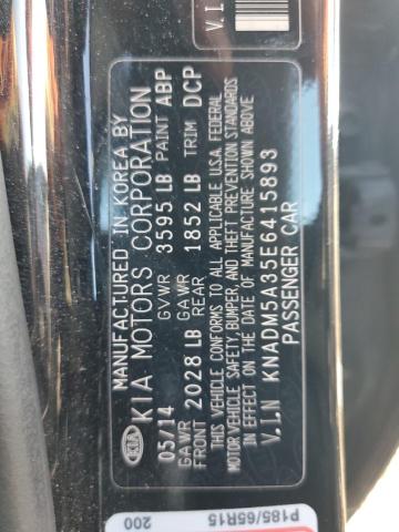 KNADM5A35E6415893 KIA RIO LX