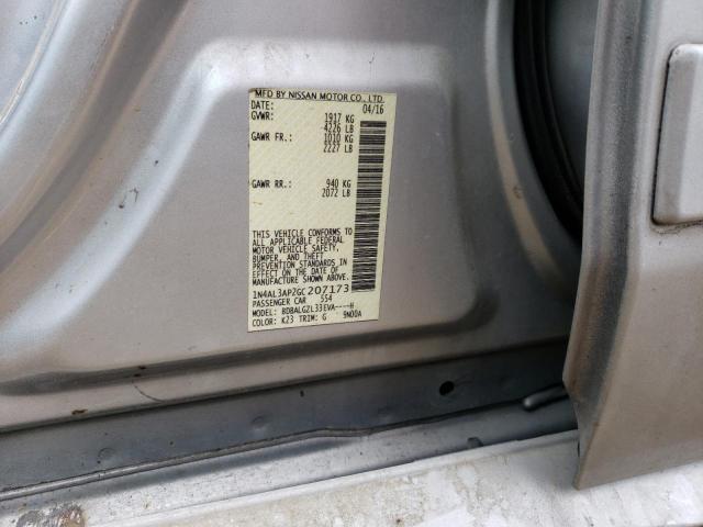 1N4AL3AP2GC207173 NISSAN ALTIMA 2016