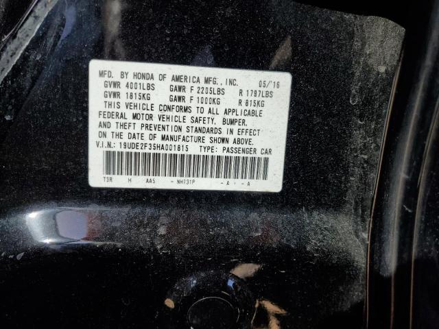 19UDE2F35HA001815 Acura ILX