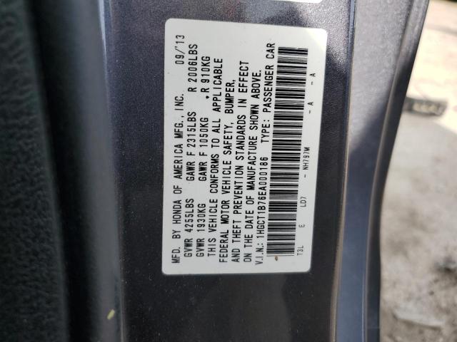 Lot #2311970428 2014 HONDA ACCORD EX salvage car